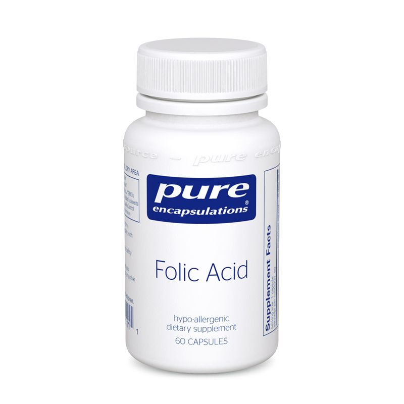 Pure Encapsulations Folic Acid 60's