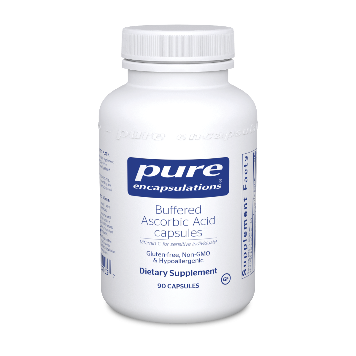 Pure Encapsulations Buffered Ascorbic Acid Capsules