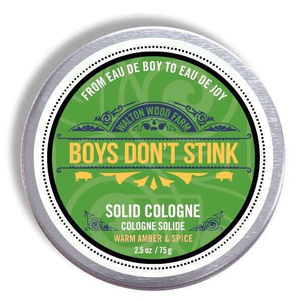 Solid Cologne - Boys Don't Stink 2.5 oz