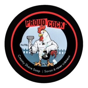 Proud Cock Creamy Shave Soap 8 oz