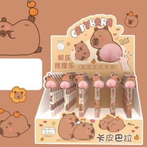 22643 Capybara Squishy Butt Gel Pen - 36