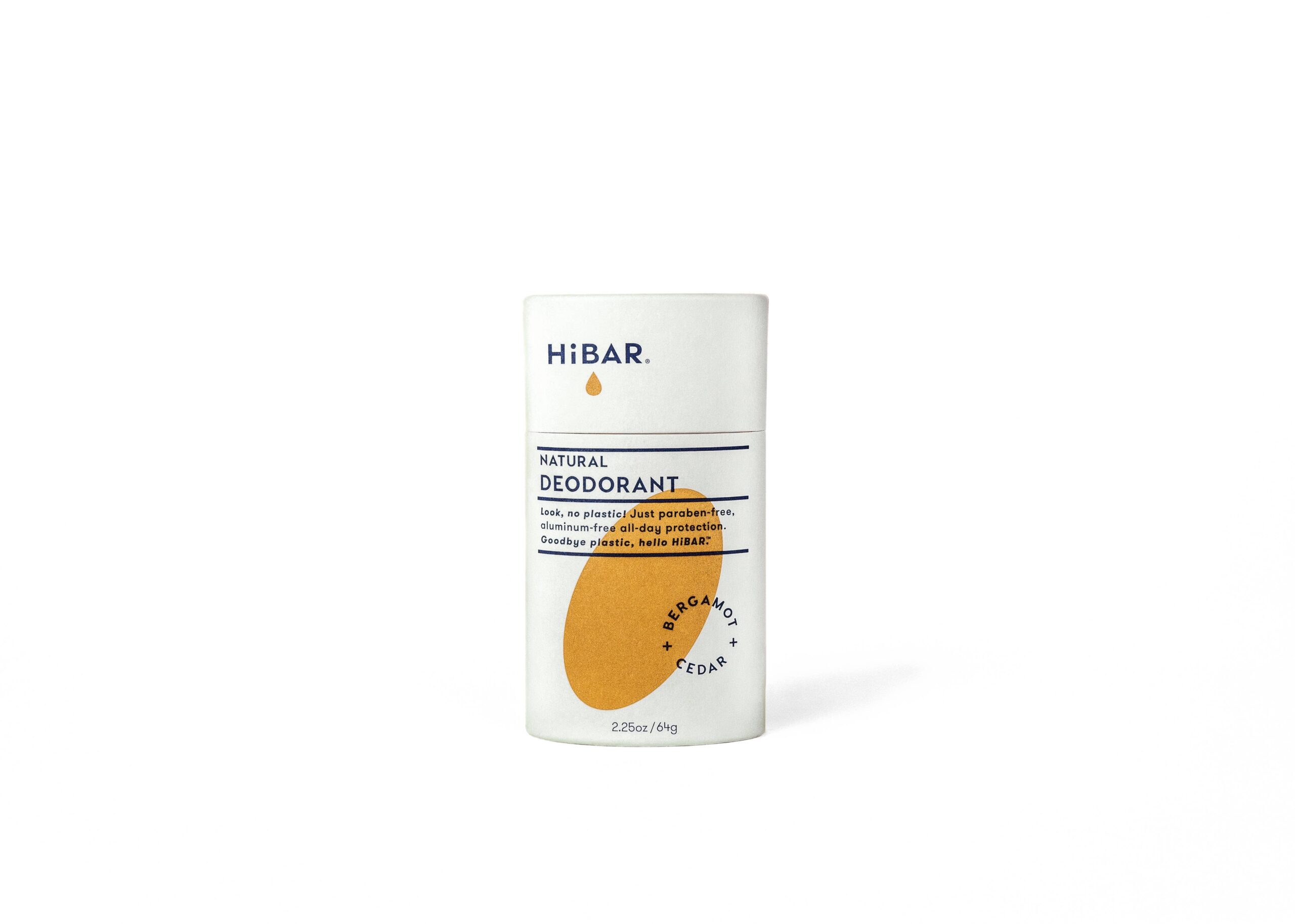 HiBAR Deodorant Bergamot + Cedar