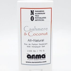 Our Aroma Cashmere & Coconut 2.65 oz All-Natural Deodorant: Cashmere & Coconut / 2.65 Fl oz