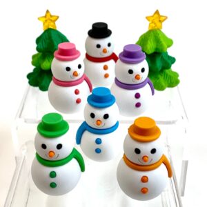 382651 Iwako Snowman Erasers-30