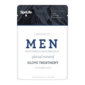 Men's Glacial Mineral Moisturizing Hand Gloves