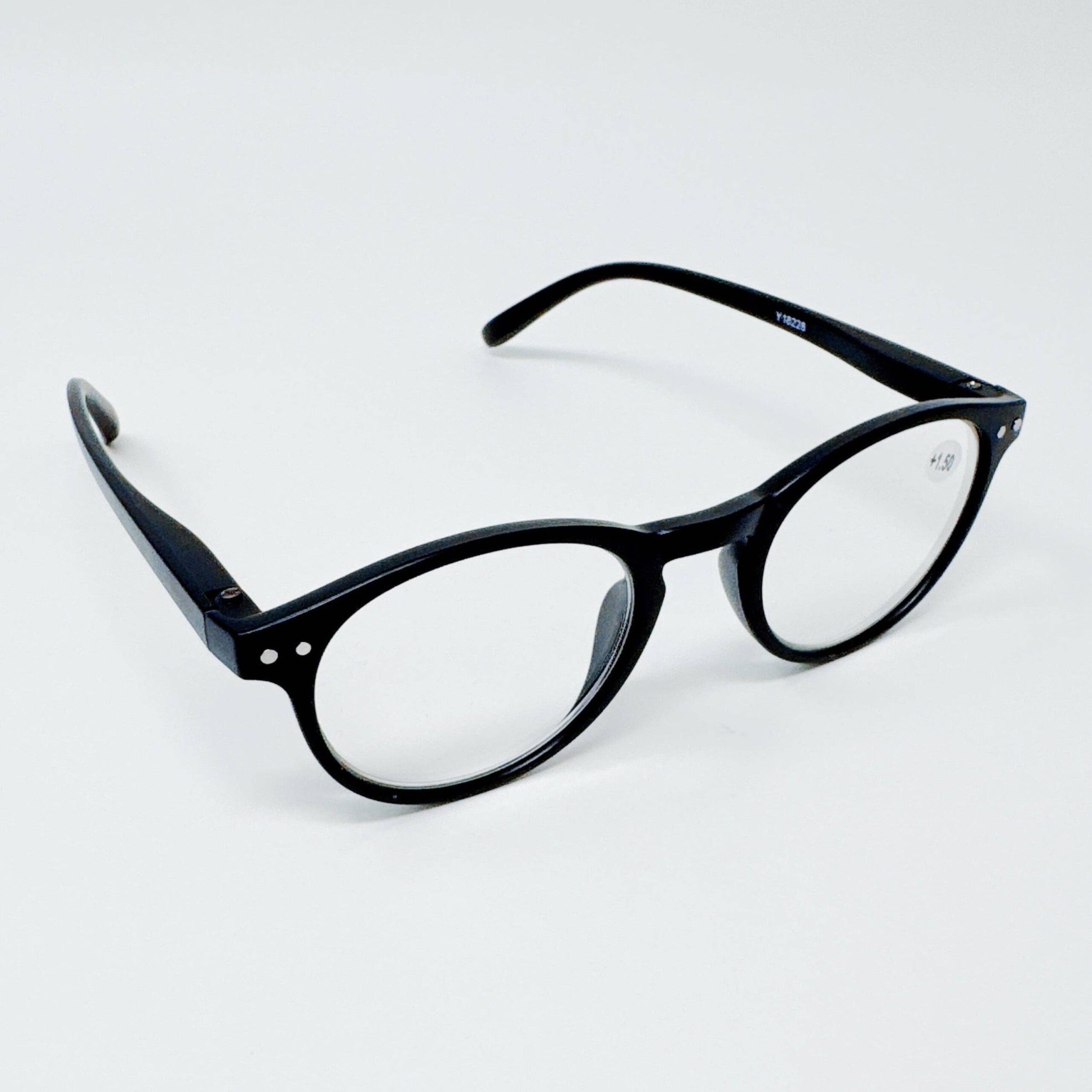 Perfect Air Light Reading Glasses: Black / 2.5