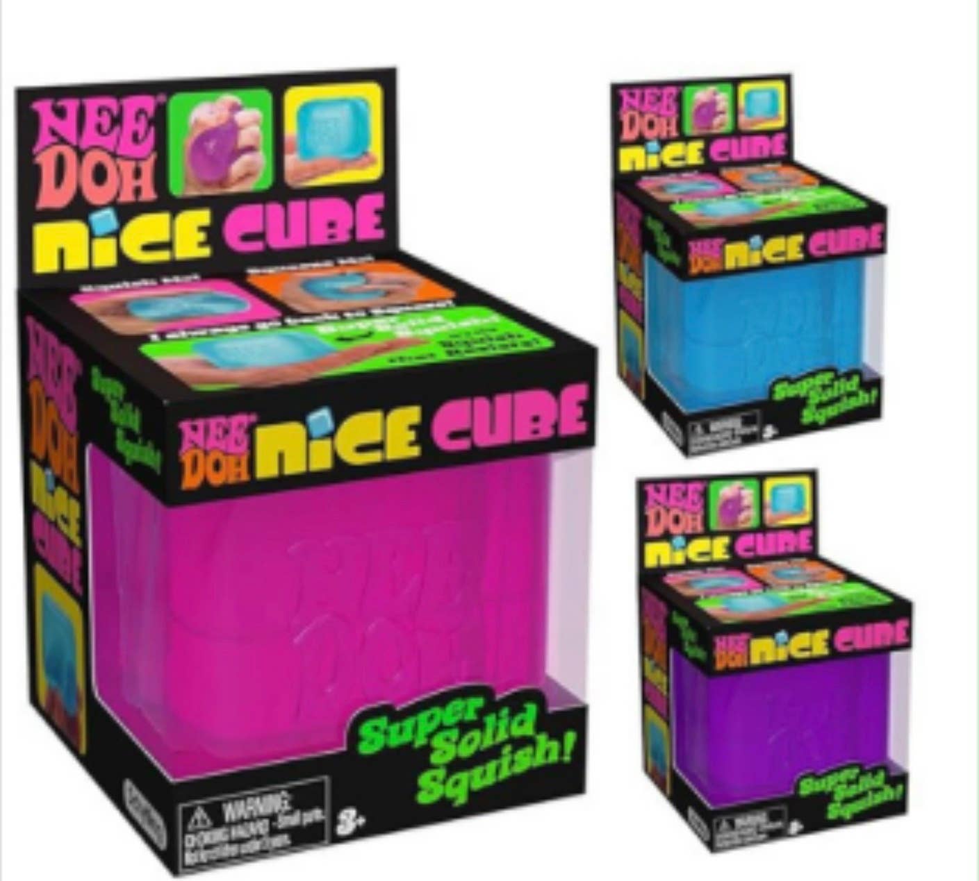 Viral ice cube squishy