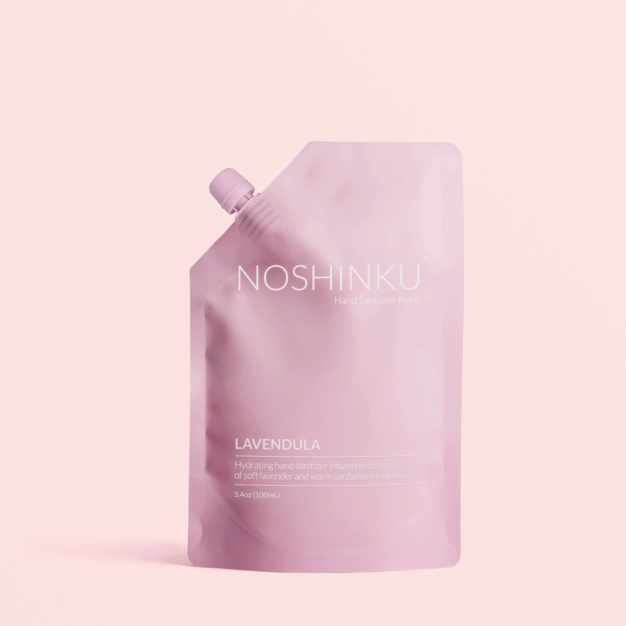 Lavender Nourishing Hand Sanitizer Mini Travel Refill Pouch