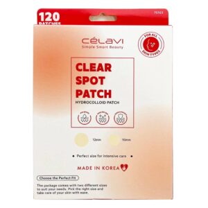 120PC Clear Spot Patch Red (1 unit)