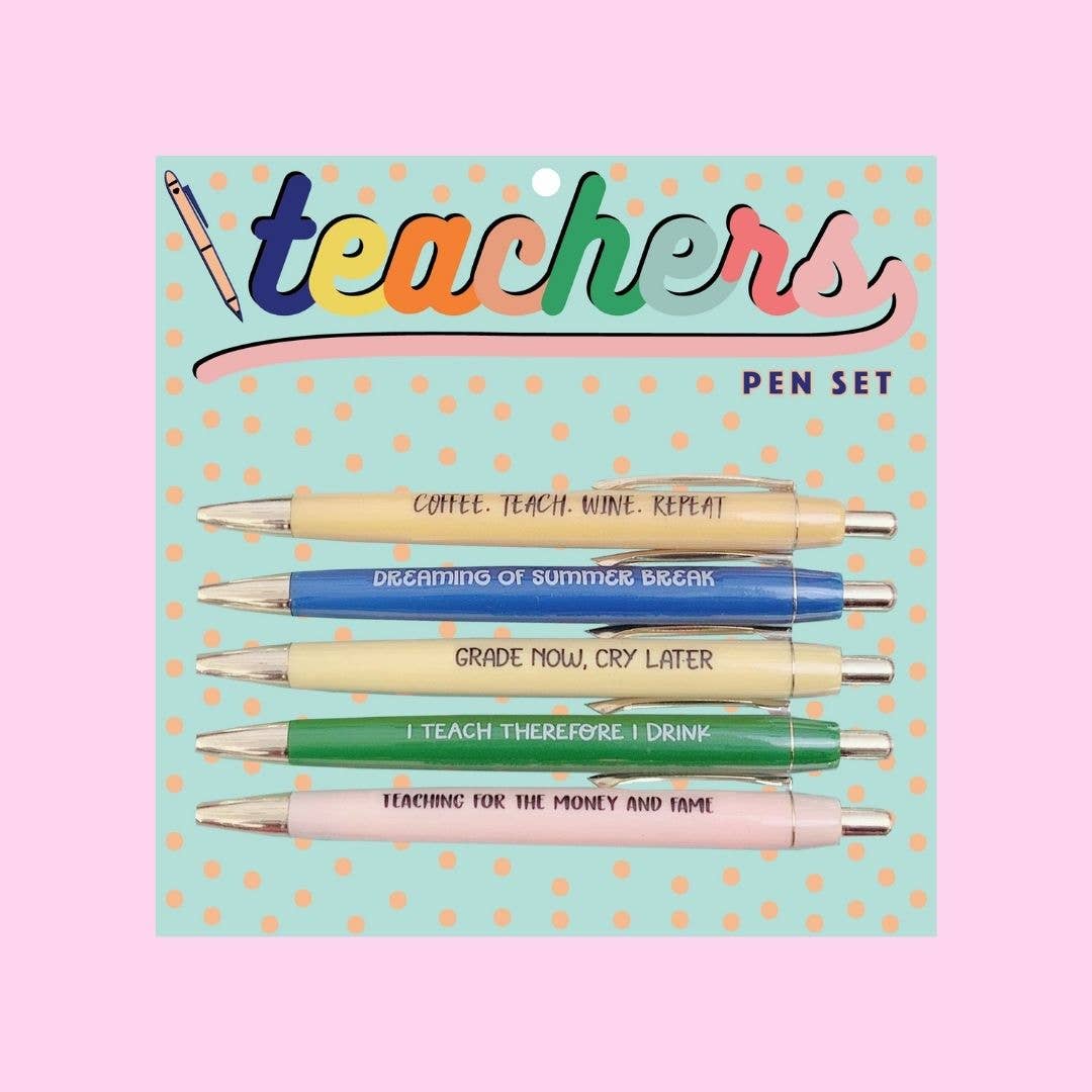 Teachers Pen Set (pens, teacher gifts, gifts)