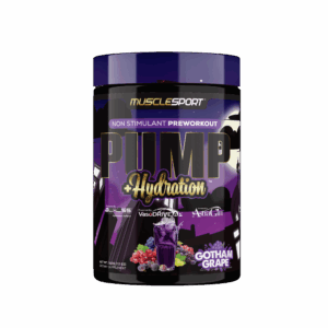 Pump + Hydration Non Stim Pre-workout - 40 Servings: Gotham Grape