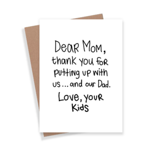 Dear Mom Card