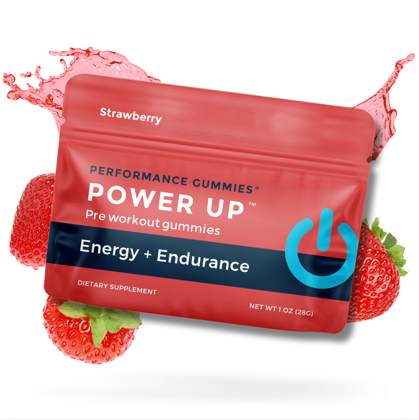 Pre Workout Gummies & Energy Supplements (12-Pack) Power Up