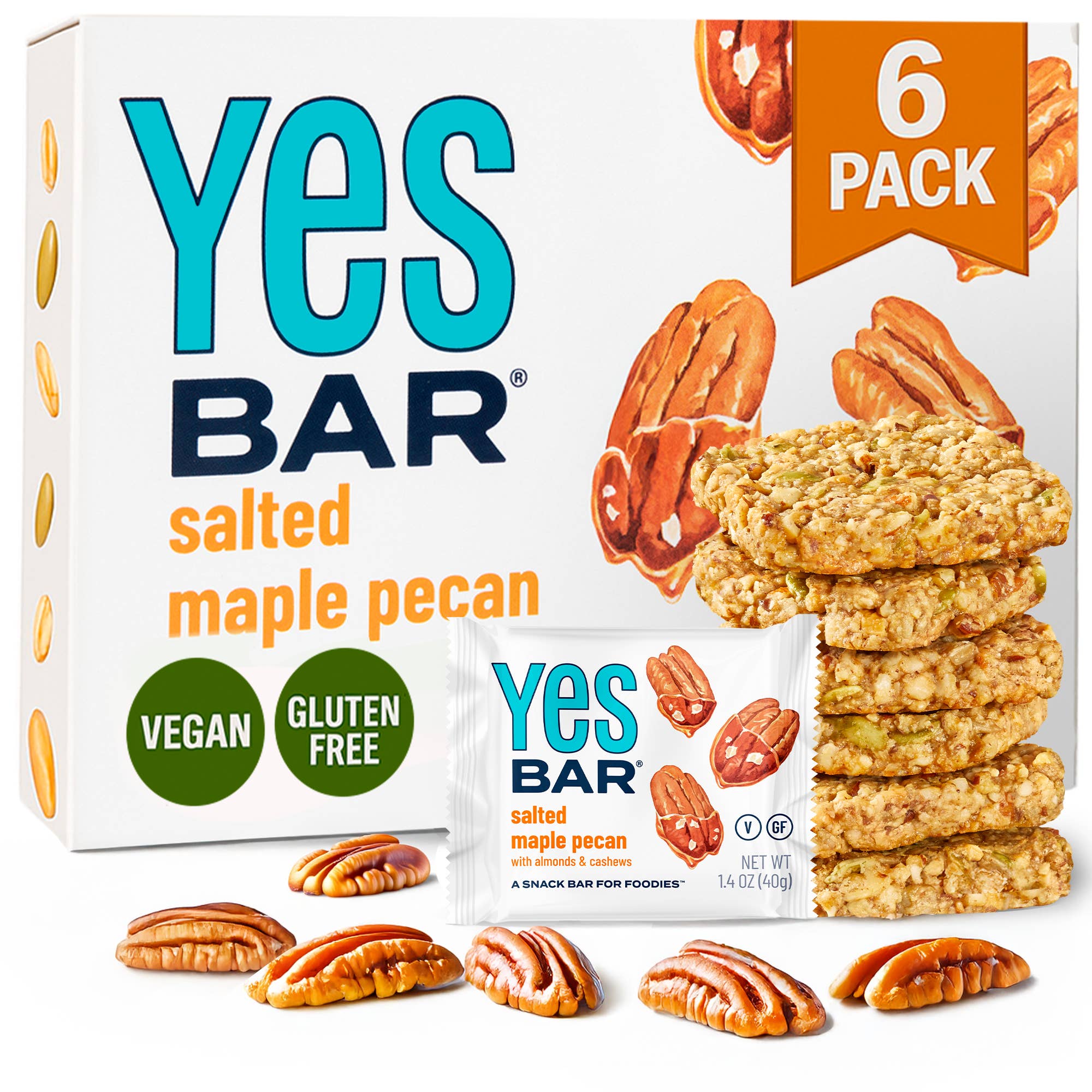 Salted Maple Pecan - Premium Real Food Snack Bar