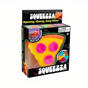 Soft Squishy Sensory Stress Relief Toys in Gift Box Cute Food Squeeze Fidget Toy: Pizza / 1 pc(shipped at random)