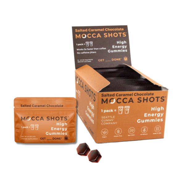 Mocca Shots Caffeine Gummies