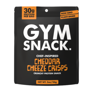 Cheddar Cheeze Gym Snack - Plant-Based Protein Snack