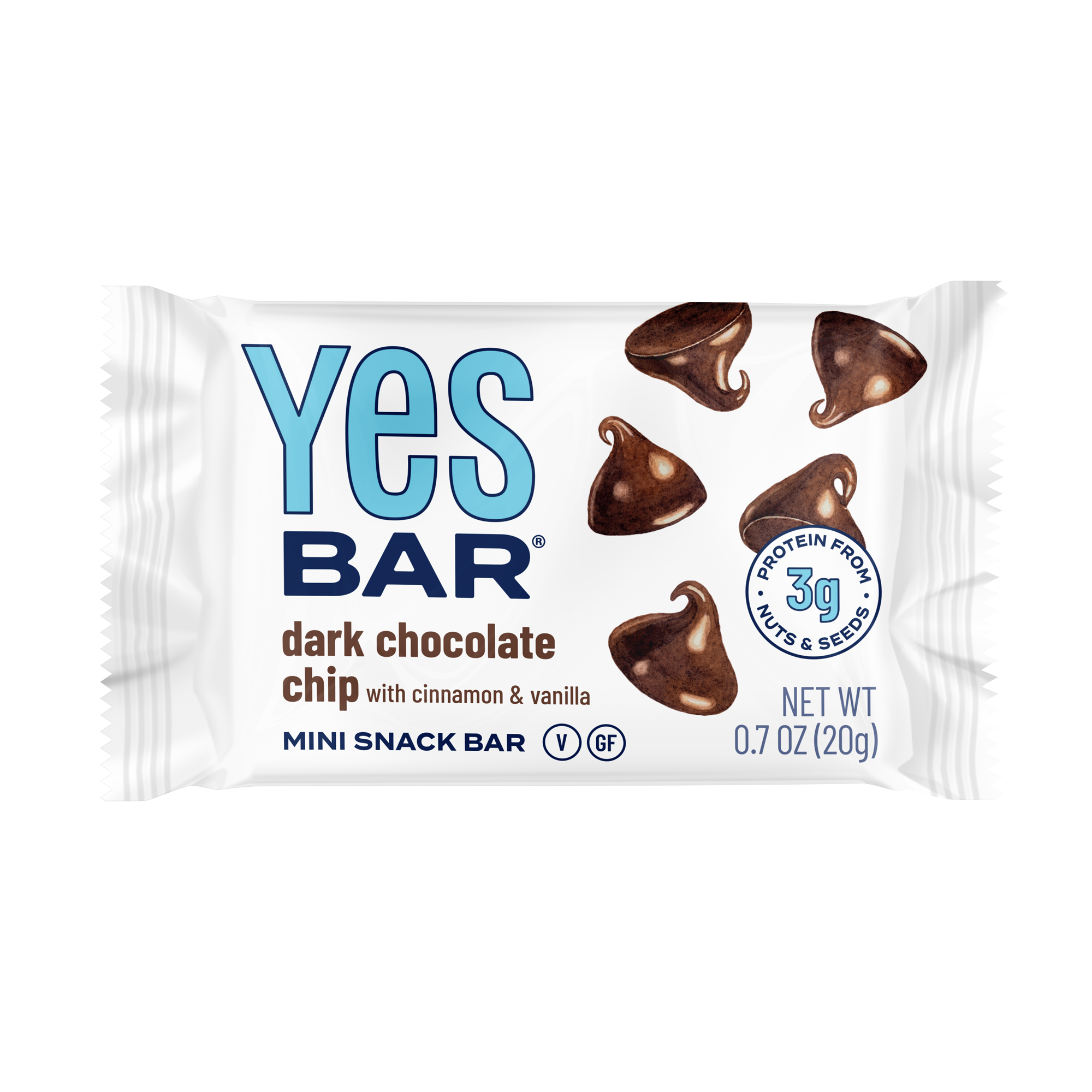 Dark Chocolate Chip MINI - Premium Real Food Snack Bar