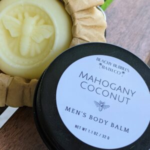 Mahogany Coconut Men's Body Balm