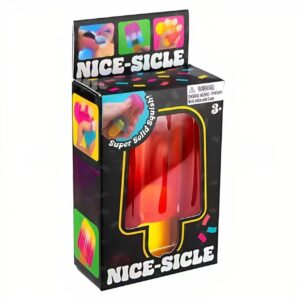 Soft Squishy Sensory Stress Relief Toys in Gift Box Cute Food Squeeze Fidget Toy: Popsicle / 1 pc(shipped at random)