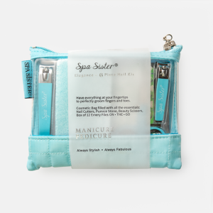 Elegance 6-piece Nail Set: Blue