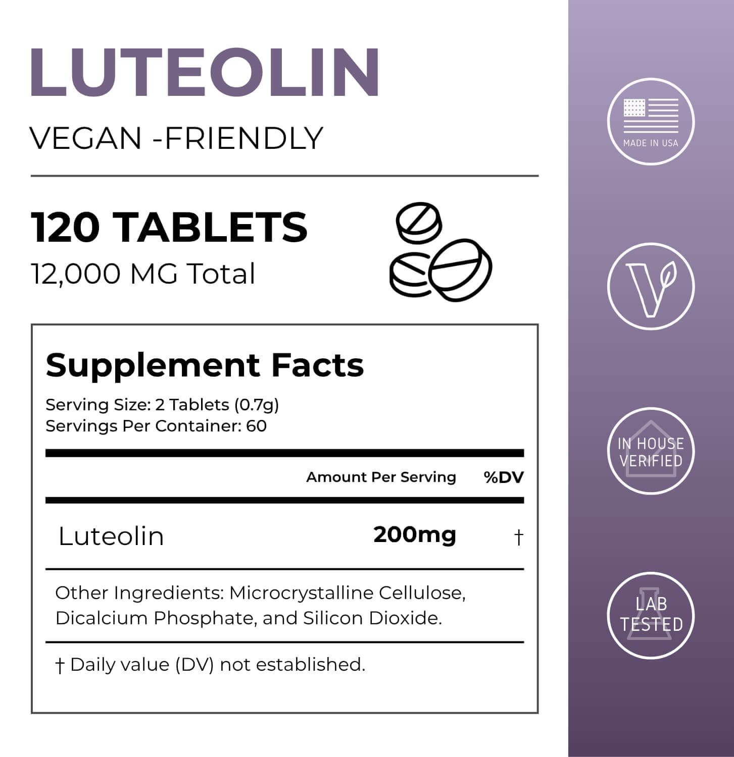 Luteolin Tablets - Image 2