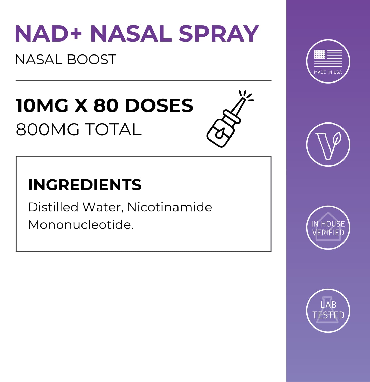 NAD Nasal Spray - Image 2