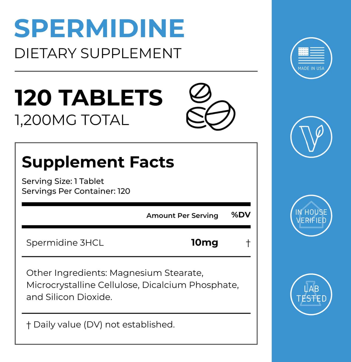 Spermidine Tablets - Image 2