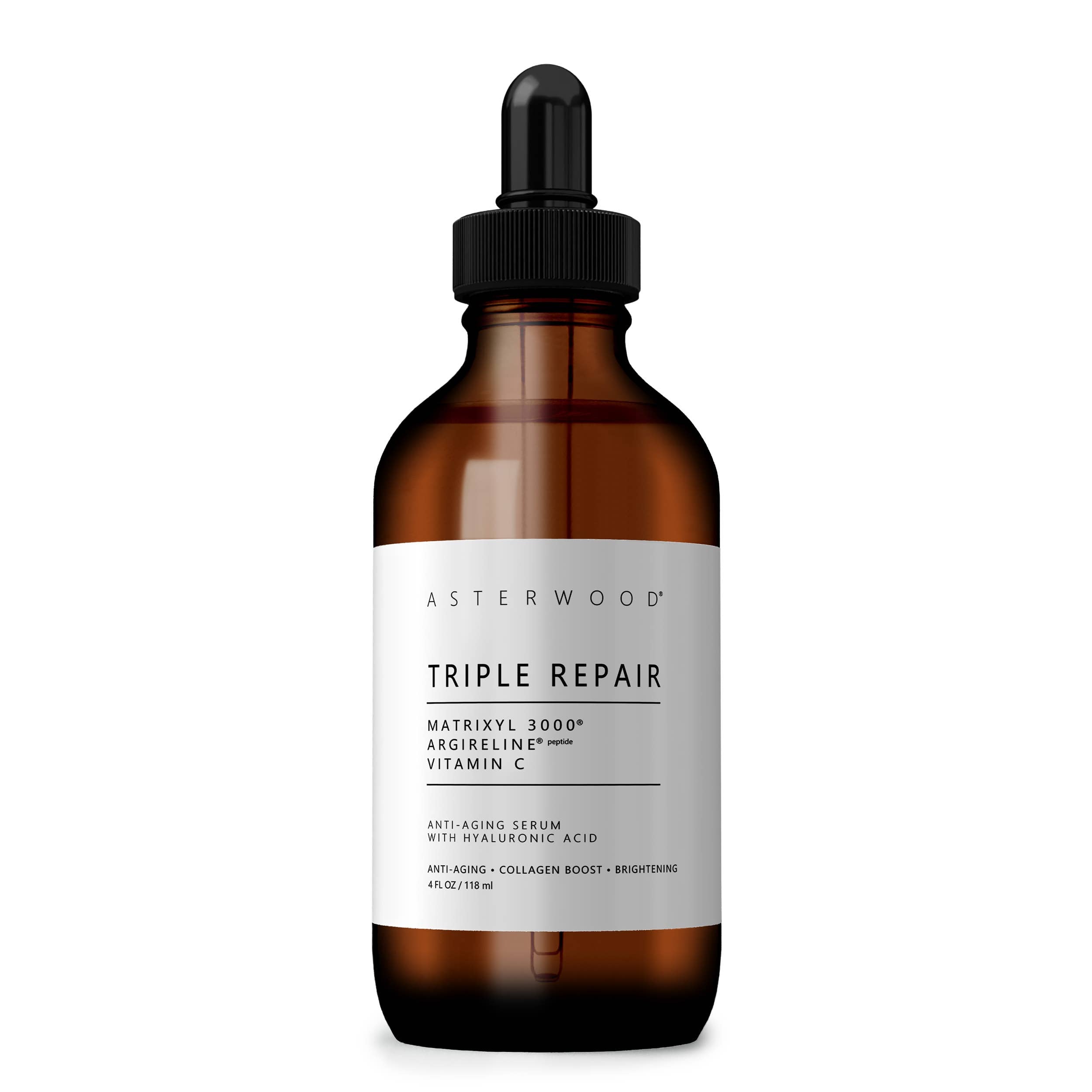 Triple Repair Matrixyl 3000 + Argireline + Vitamin C Serum: 4OZ