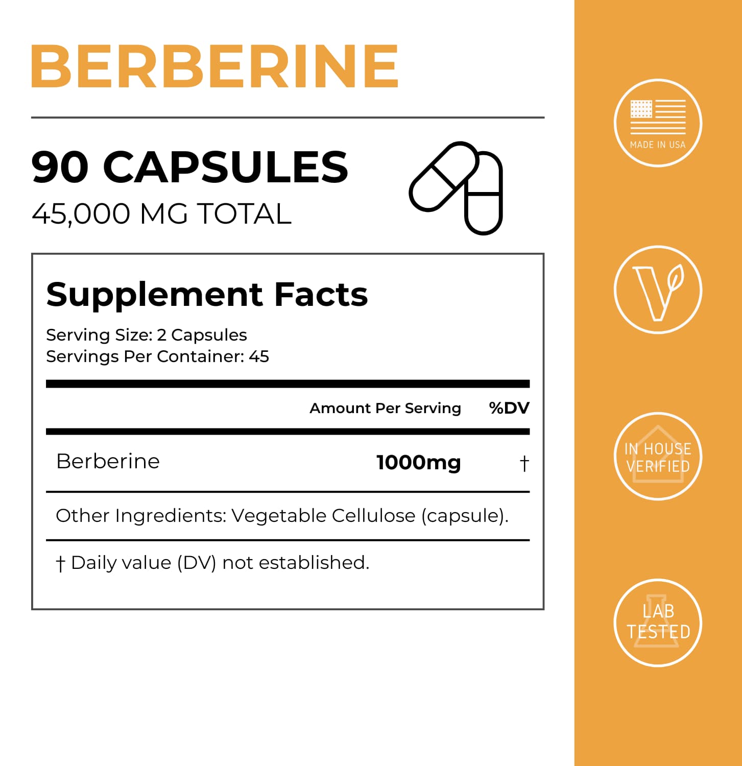 Berberine Capsules - Image 2