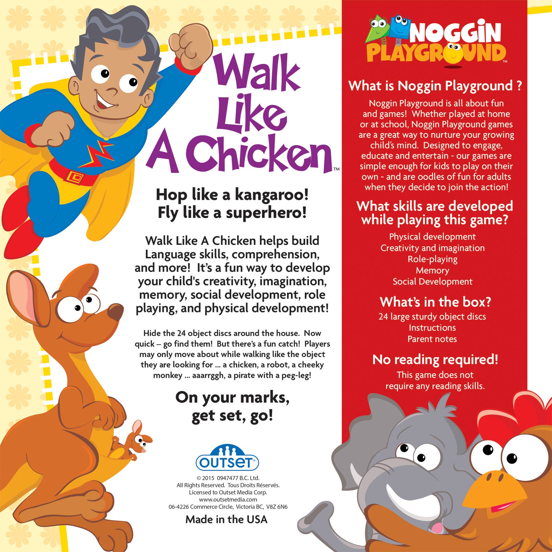 Walk Like A Chicken Game for Ages 3+ - Image 2