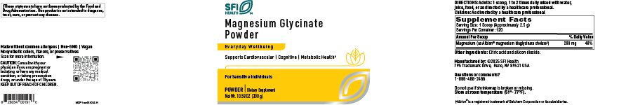Klaire Labs/SFI Health Magnesium Glycinate Powder (Formerly Magnesium Chelate Powder) - Image 2