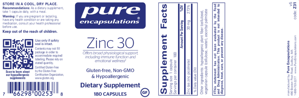 Pure Encapsulations Zinc 30 - Image 5