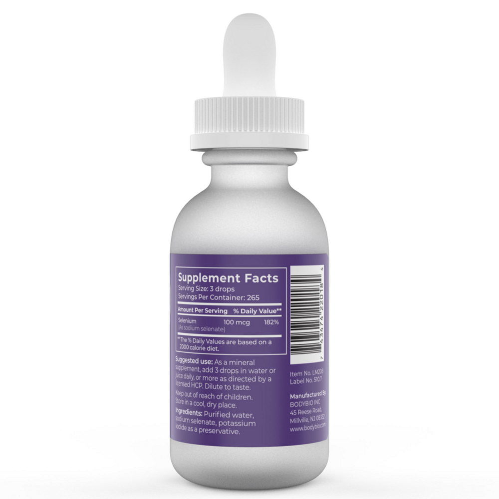 Body Bio Liquid Mineral 8 Selenium - Image 2
