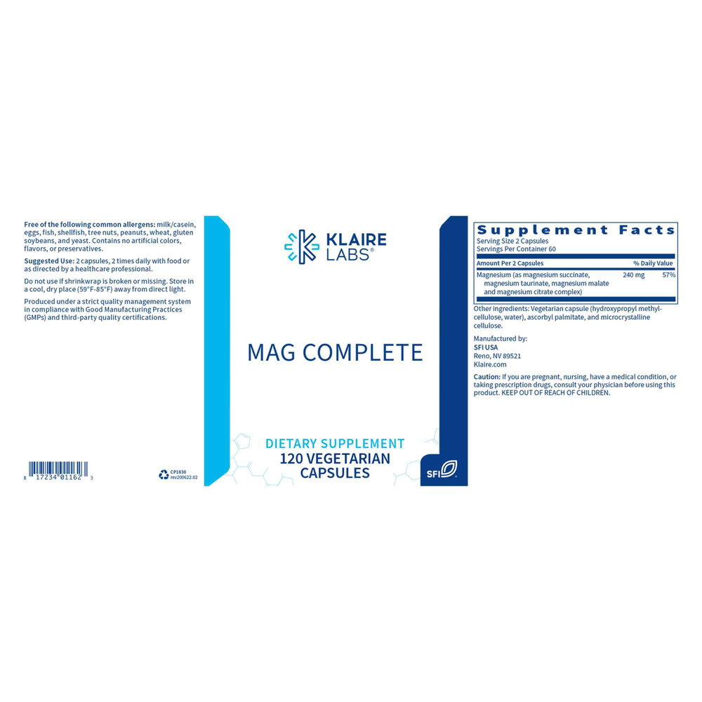Klaire Labs/SFI Health Mag Complete - Image 2