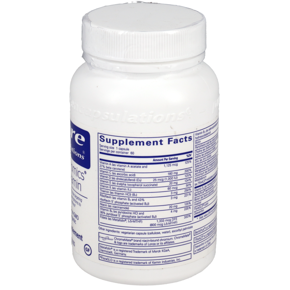 Pure Encapsulations PureGenomics® Multivitamin - Image 2