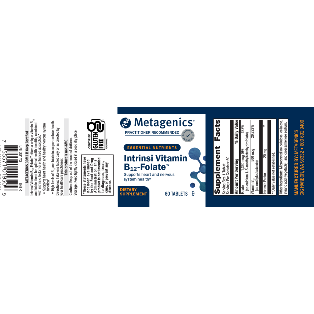 Metagenics Intrinsi B12/Folate™ - Image 2