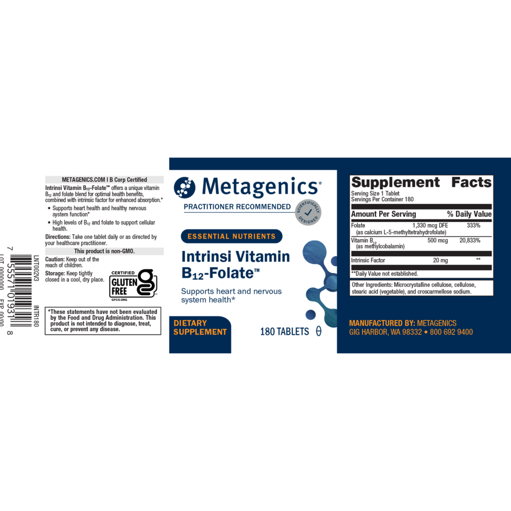 Metagenics Intrinsi B12/Folate™ - Image 5