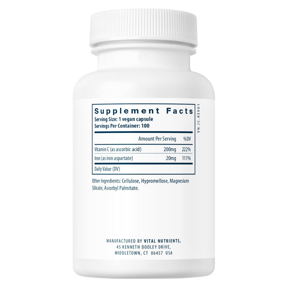 Vital Nutrients Iron Plus C - Image 2