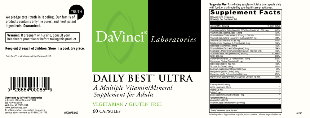 DaVinci Labs Daily Best Ultra - Image 2