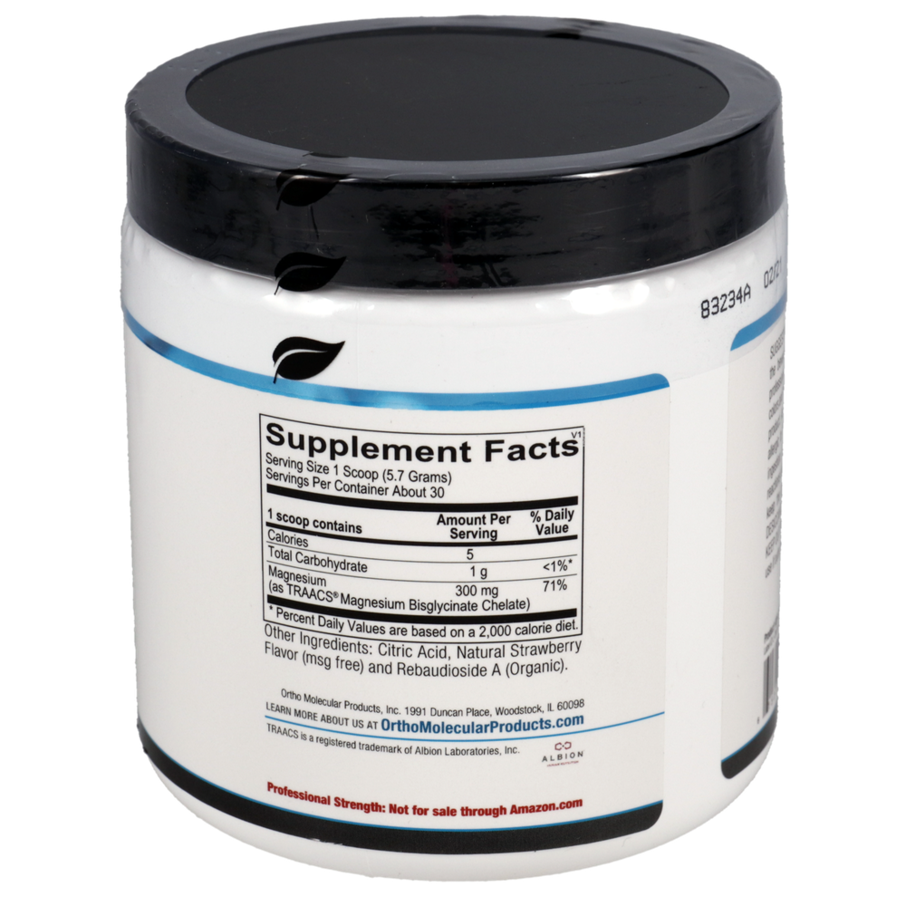 Ortho Molecular Products Reacted Magnesium Powder Strawberry - Image 2