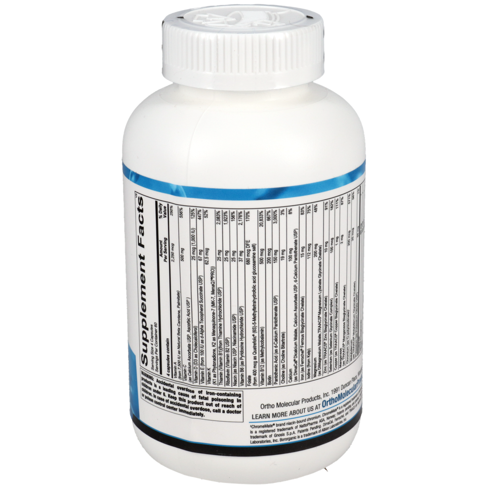 Ortho Molecular Products Alpha Base Capsules w/ Iron - Image 2