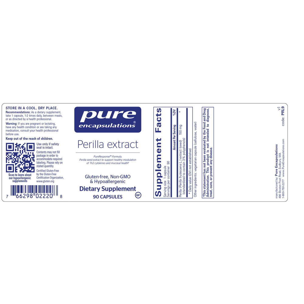 Pure Encapsulations Perilla extract - Image 2