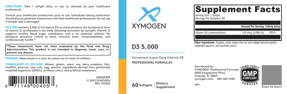 XYMOGEN D3 5000 - Image 2