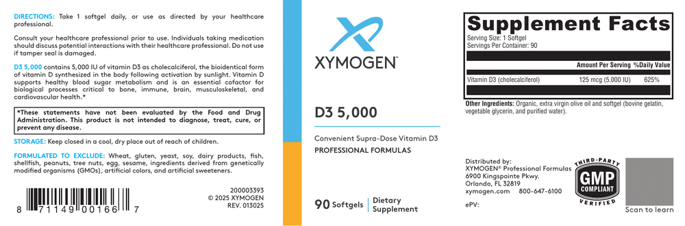 XYMOGEN D3 5000 - Image 5