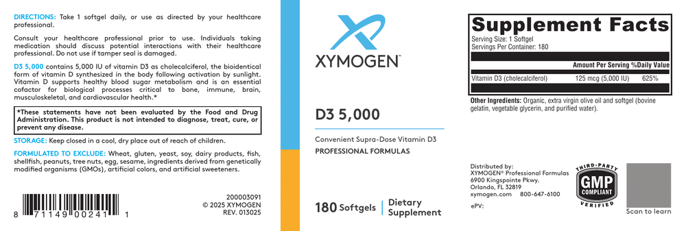 XYMOGEN D3 5000 - Image 8