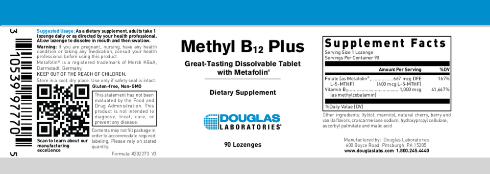 Douglas Labs Methyl B12 Plus - Image 2
