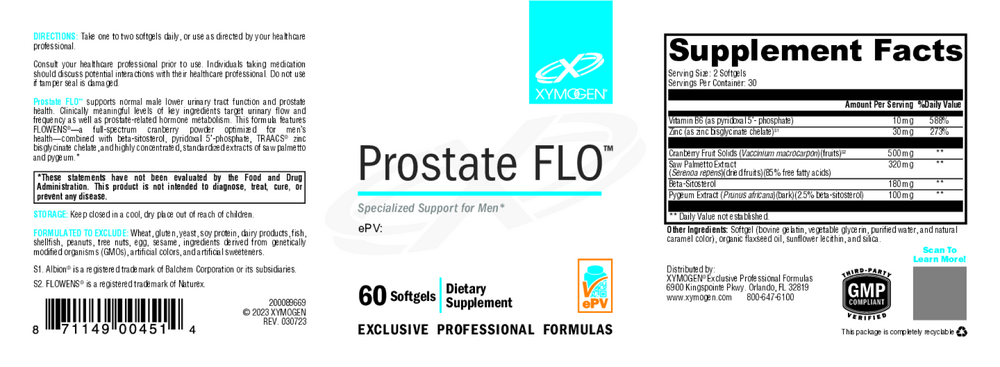 XYMOGEN Prostate FLO - Image 2