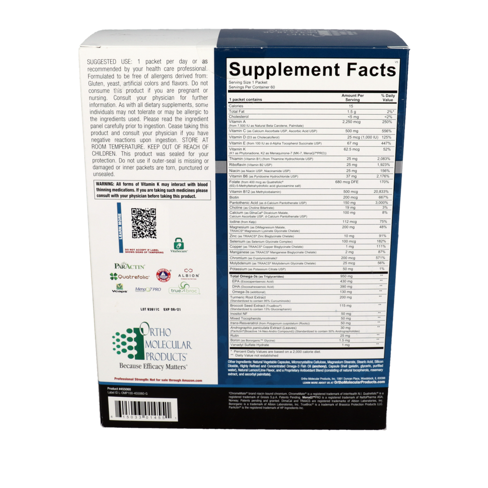 Ortho Molecular Products Alpha Base Premier Pack - Image 5