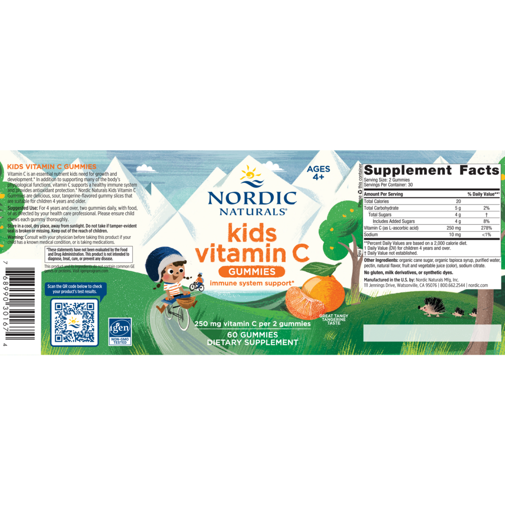 Nordic Naturals Kids Vitamin C Gummies - Image 2
